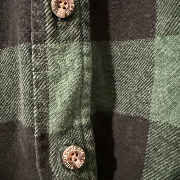 Field & Stream Green and Black Checkered Shirt - Picture 2 of 10